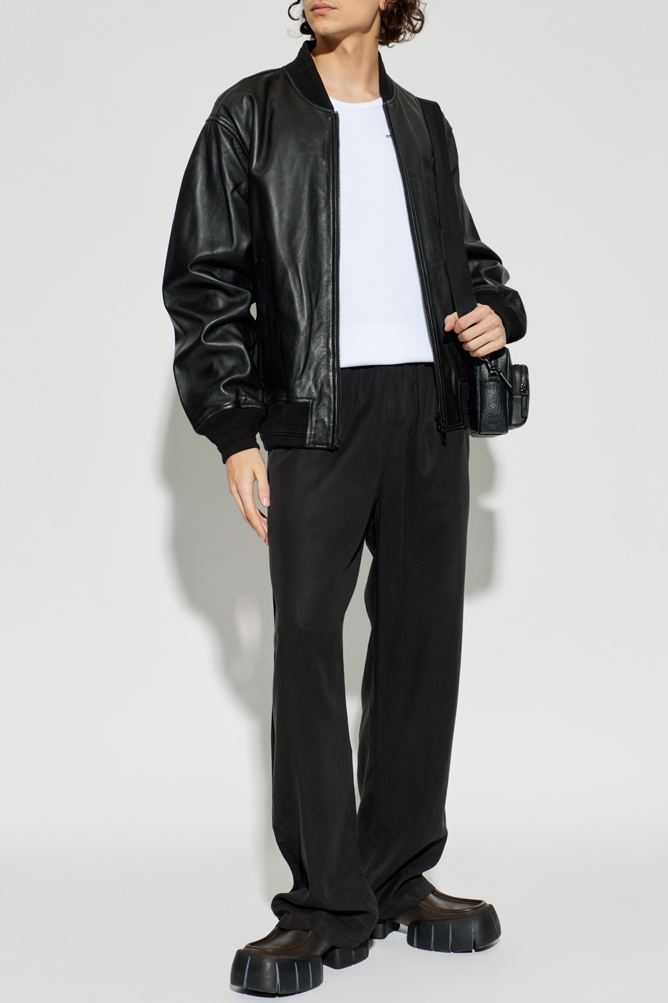 Casablanca Ribbed top with logo | Men's | Vitkac